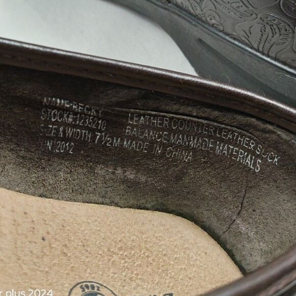 Women's DUCK HEAD Becky Floral Leather Slip-On Comfort Clogs US Size 7.5 - Picture 8 of 8